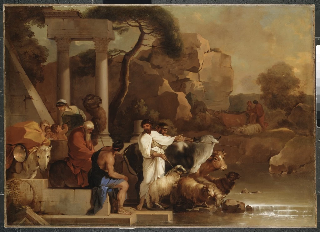 La partenza di Giacobbe - National Museum, Stockholm